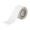 Brady THT-50-423-10 white polyester glossy label, 19.05mm x 19.05mm (original Brady) 147594 - 1