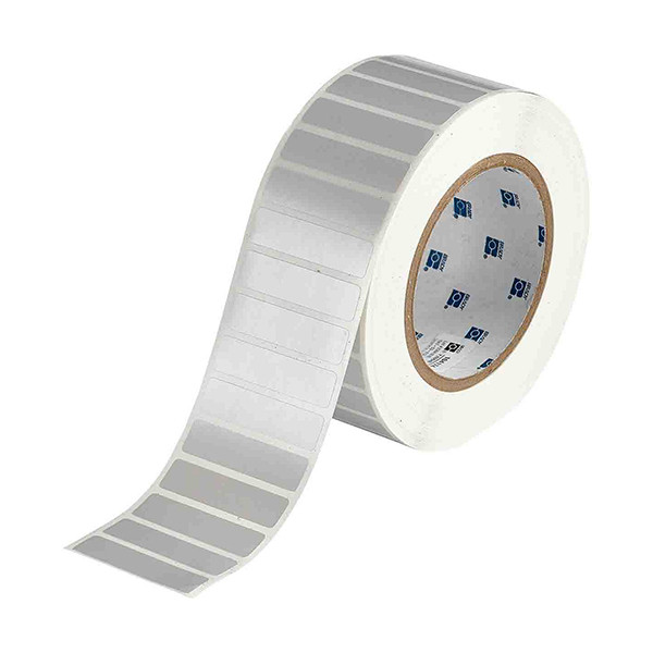 Brady THT-53-413-3 silver matte polyester label, 50.8mm x 12.7mm (original Brady) THT-53-413-3 147694 - 1