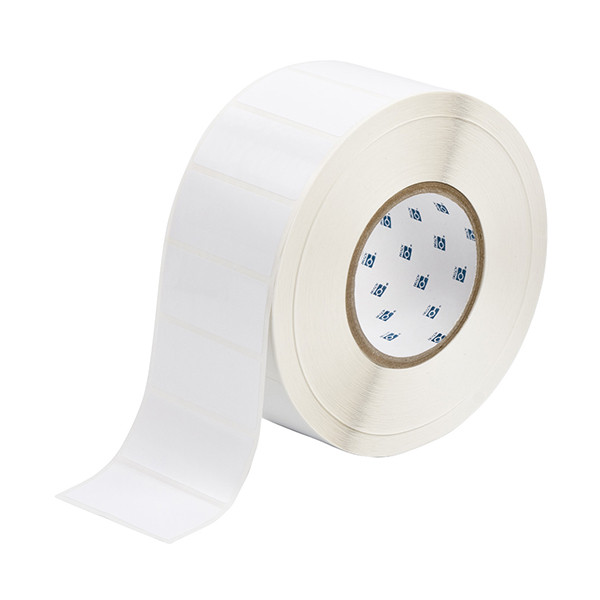 Brady THT-7-422-3 white polyester glossy label, 69.85mm x 31.75mm (original Brady) THT-7-422-3 147632 - 1