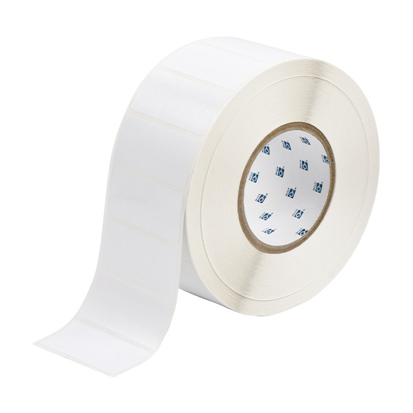 Brady THT-7-423-3 white polyester glossy label, 69.85mm x 31.75mm (original Brady) THT-7-423-3 147514 - 1