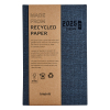 Daily agenda 2025 | 4-language | Brepols EcoDay Kazar blue 261488 - 1