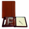 Brepols Palermo brown A4 luxury writing folder 400406 - 1