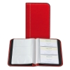Brepols Palermo red business card folder (144 cards) 400394 - 1