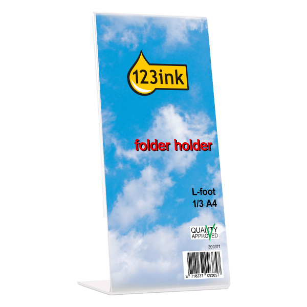 Brochure holder (1/3 A4) | L-foot | 123ink 300731 - 1