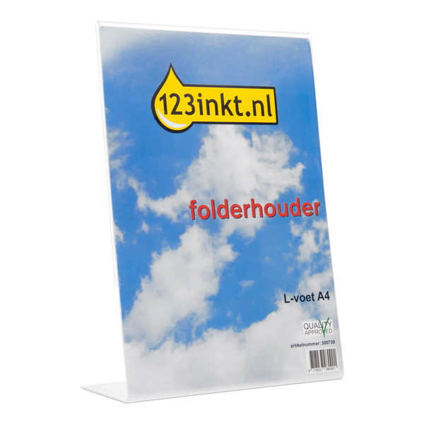 Brochure holder (A4) | L-foot | 123ink 300730 - 1