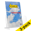 Brochure holder (A5) | 123ink | 3-pack