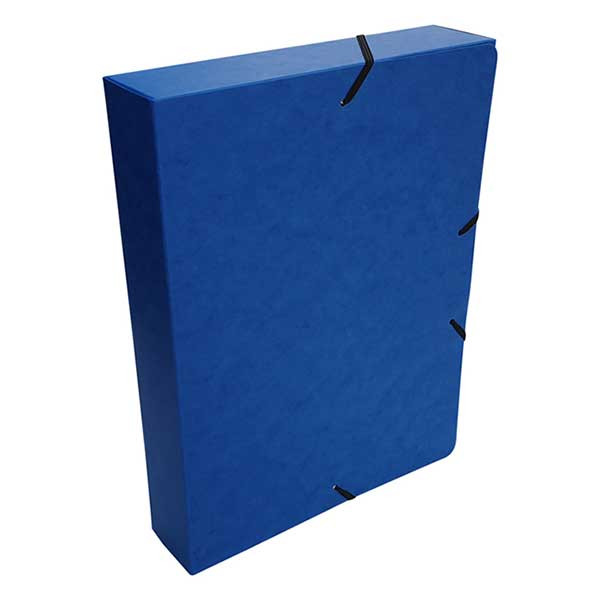 Elasticated folder (400 sheets) | Bronyl blue 402827 - 1