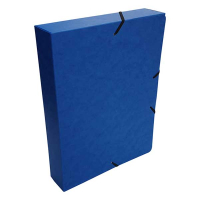 Elasticated folder (400 sheets) | Bronyl blue 402827