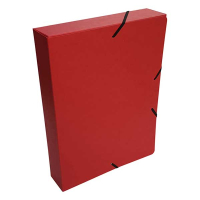 Elasticated folder (400 sheets) | Bronyl red 402828