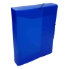 Elasticated folder (400 sheets) | Bronyl transparent blue 402817 - 1