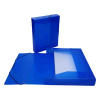 Elasticated folder (400 sheets) | Bronyl transparent blue 402817 - 2