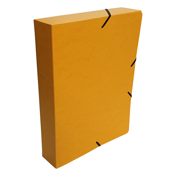 Elasticated folder (400 sheets) | Bronyl yellow 402830 - 1