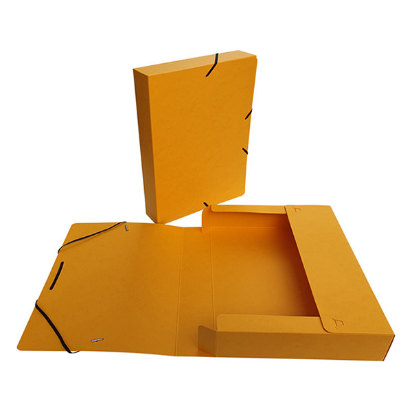 Elasticated folder (400 sheets) | Bronyl yellow 402830 - 2