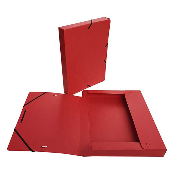 Elasticated folder 40mm (300 sheets) | Bronyl red 402823 - 2