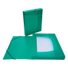 Elasticated folder 40mm (300 sheets) | Bronyl transparent green 402815 - 2