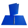 Ring binder 25mm (4x O-rings) | Bronyl | transparent blue