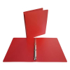 Ring binder 25mm (4x O-rings) | Bronyl | transparent red