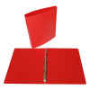 Bronyl red ring binder with 4 O-rings, 35mm 402793 - 1