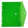 Bronyl transparent green A4 document envelope with perforated edge 99304 402839 - 2