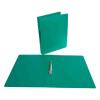 Bronyl transparent green ring binder with 2 O-rings, 35mm 402780 - 1