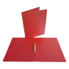 Bronyl transparent red ring binder with 2 O-rings, 25mm 402771 - 1