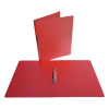 Bronyl transparent red ring binder with 2 O-rings, 35mm 402779 - 1
