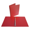 Bronyl transparent red ring binder with 4 O-rings, 35mm 402783 - 1