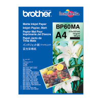 Brother BP60MA A4 matte inkjet photo paper, 145g, 25 sheets BP60MA 063526