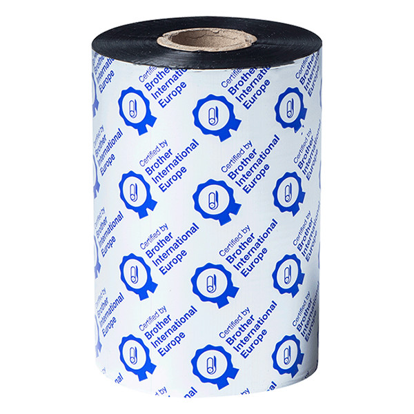 Brother BSP-1D450-110 black thermal transfer roll (original Brother) BSP1D450110 080978 - 1