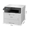 Brother DCP-L3520CDWE All-in-One A4 colour laser printer with WiFi (3 in 1) 832963 - 2