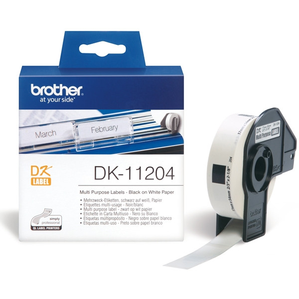 Brother DK-11204 multi-purpose labels (original Brother) DK11204 080704 - 1