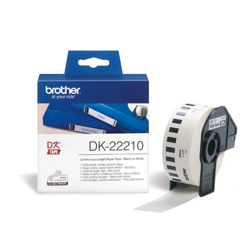Brother DK-22210 continuous paper tape (original Brother) DK22210 080712 - 1