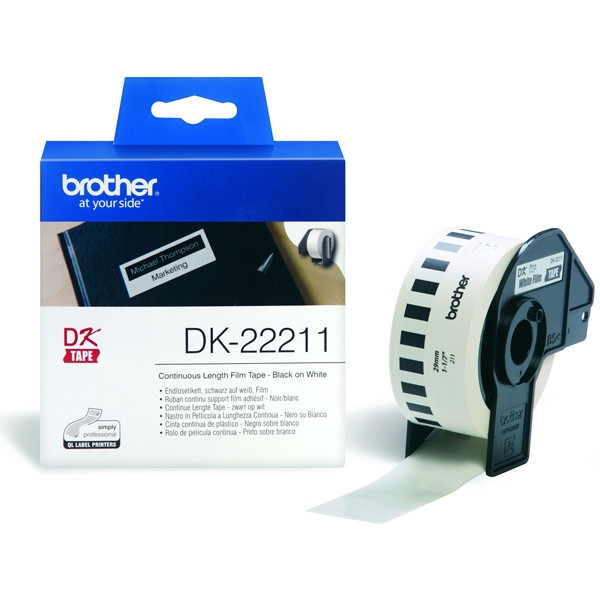 Brother DK-22211 continuous white film tape (original Brother) DK22211 080742 - 1