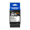 Brother HSe-211E black on white heat shrink tape, 6mm (original Brother)