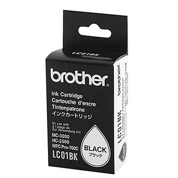 Brother LC-01BK black ink cartridge (original Brother) LC01BK 028400 - 1