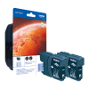 Brother LC-1100HYBKBP2 black cartridge 2-pack (original Brother) 650002 - 1