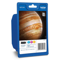Brother LC-1240RBWBP C/M/Y ink cartridge 3-pack (original Brother) LC-1240RBWBP LC1240RBWBP LC1240RBWBPDR 029055
