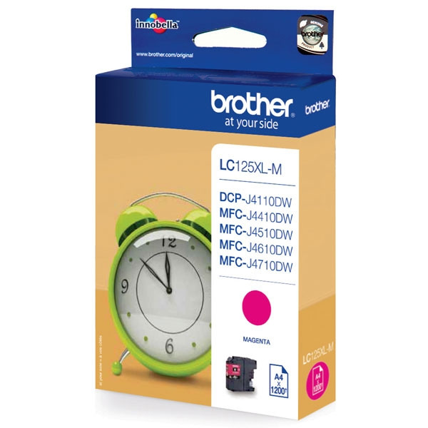 Brother LC-125XLM high-capacity magenta ink cartridge (original Brother) 029102 - 1