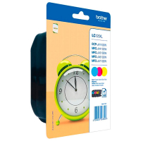 Brother LC-125XLRBWBP C/M/Y ink cartridge 3-pack (original Brother) LC-125XLRBWBP LC125XLRBWBPDR 029111