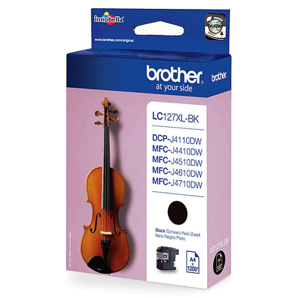 Brother LC-127XLBK high-capacity black ink cartridge (original Brother) 029098 - 1