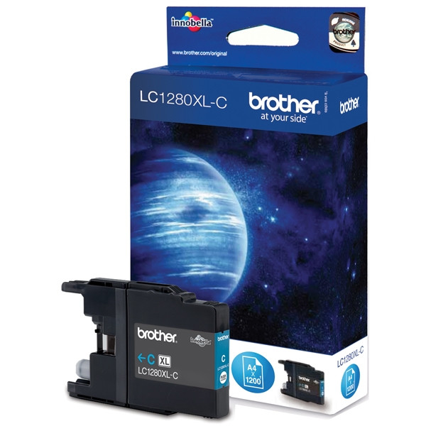 Brother LC-1280XLC high-capacity cyan ink cartridge (original Brother) 029060 - 1