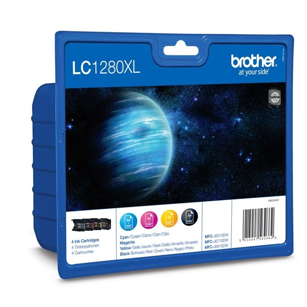 Brother LC-1280XLVALBP BK/C/M/Y ink cartridge 4-pack (original Brother) LC-1280XLVALBP 029085 - 1