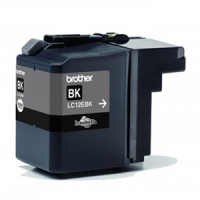 Brother LC-12EBK black ink cartridge (original Brother) LC12EBK 028934