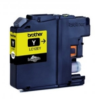 Brother LC-12EY yellow ink cartridge (original Brother) LC12EY 028940