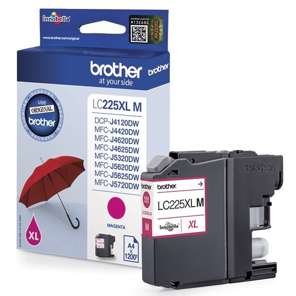 Brother LC-225XLM high capacity magenta ink cartridge (original Brother) LC-225XLM 029152 - 1