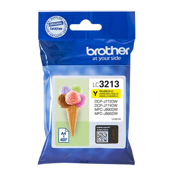 Brother LC-3213Y high-capacity yellow ink cartridge (original Brother) 028492 - 1
