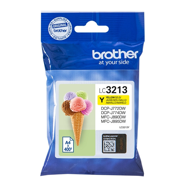Brother LC-3213Y high capacity yellow ink cartridge (original Brother) LC3213Y 028492 - 1