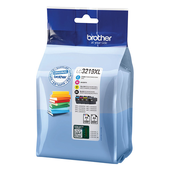 Brother LC-3219XLVAL BK/C/M/Y ink cartridge 4-pack (original Brother) LC-3219XLVAL 028916 - 1
