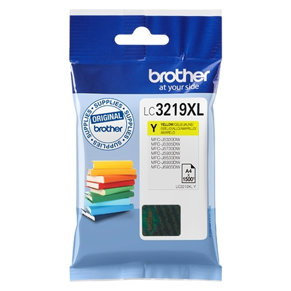 Brother LC-3219XL Y high capacity yellow ink cartridge (original Brother) LC3219XLY 028914 - 1
