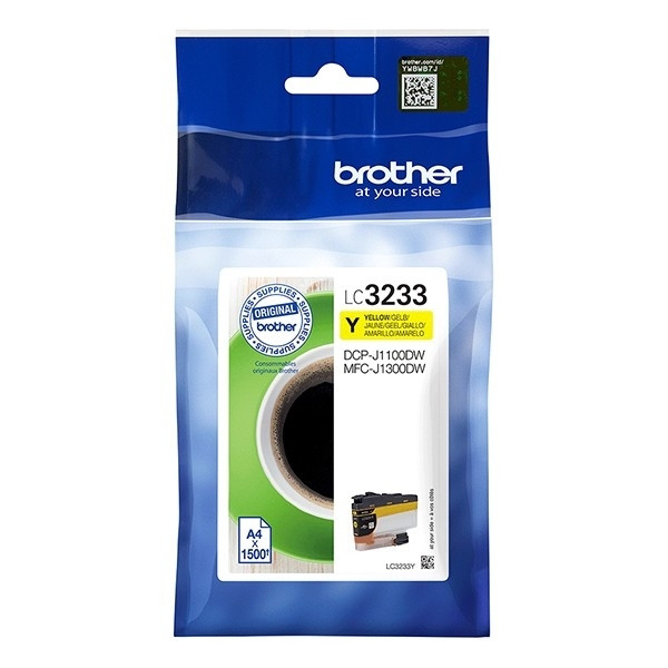 Brother LC-3233Y yellow ink cartridge (original Brother) LC3233Y 051208 - 1